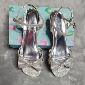 Soda Glitter Dress Sandals